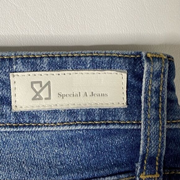 Special A | NWT Special A High Rise Jeans * Raw Hem * - Picture 7 of 9